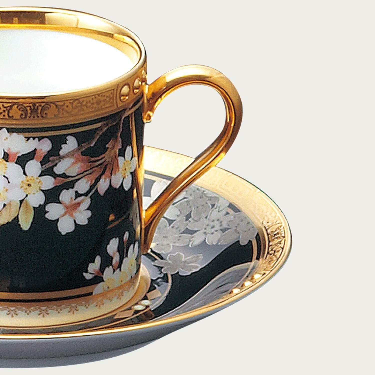 Bộ 6 chén trà ( tách trà ) nhỏ 90ml kèm đĩa lót | Noritake Shikisai Rondo 4656-AS - N59894