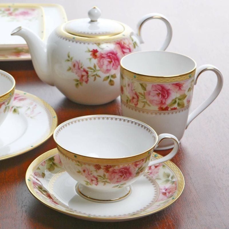 Ấm trà (bình trà) nhỏ dung tích 650ml sứ xương | Noritake Hertford 4861L - 97284