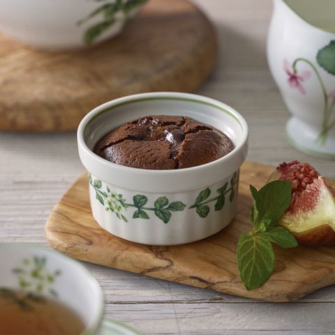  Khuôn ramekin có nắp đậy đường kính 9cm sứ xương | Noritake English Herbs 9352L - 95350 