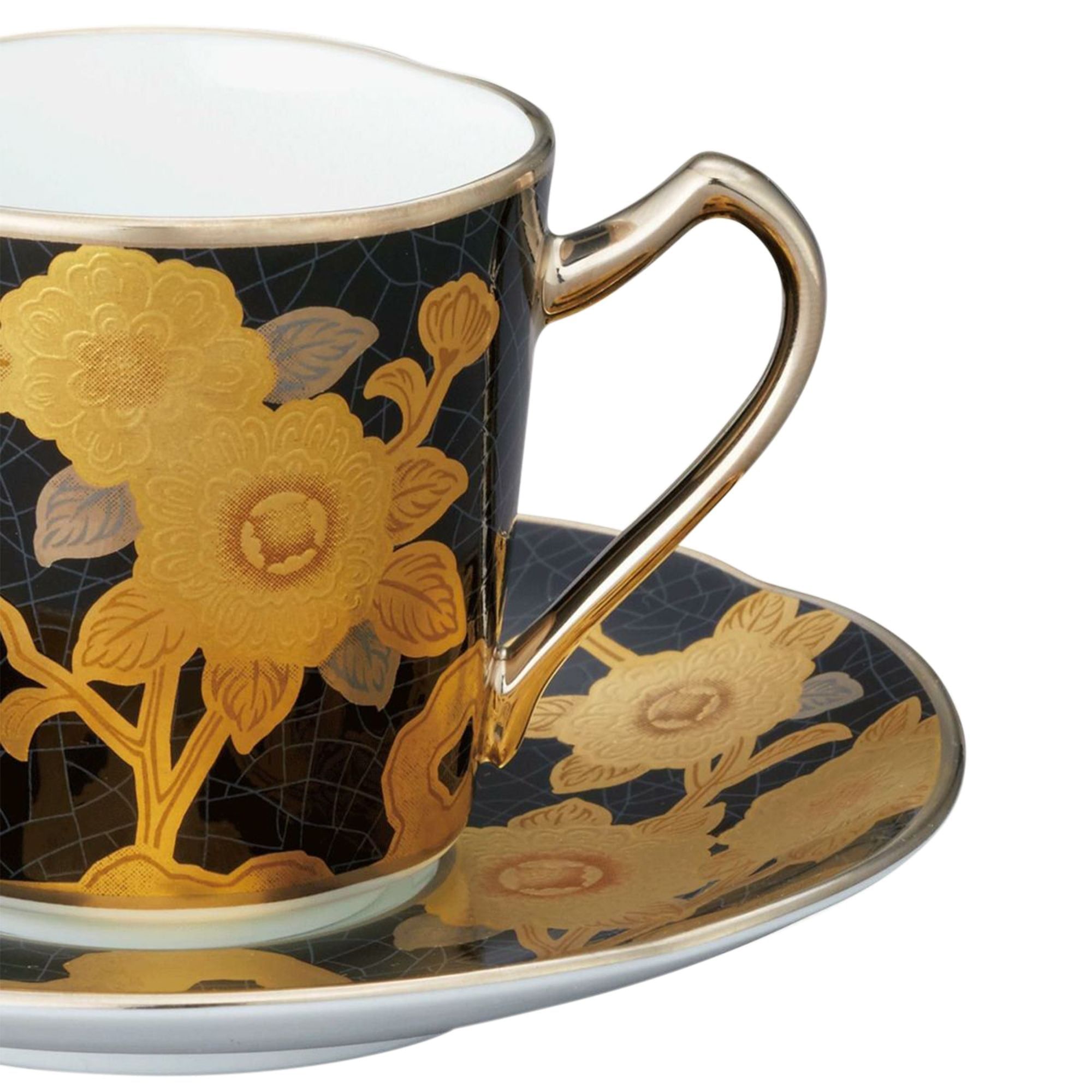Chén trà (tách cà phê) dung tích 85ml kèm đĩa lót sứ trắng cao cấp | Noritake The Homage Collection H-767J - T2404