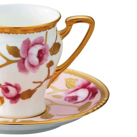  Chén trà (tách cà phê) dung tích 180ml kèm đĩa lót sứ xương | Noritake The Homage Collection H-883J - T52520 
