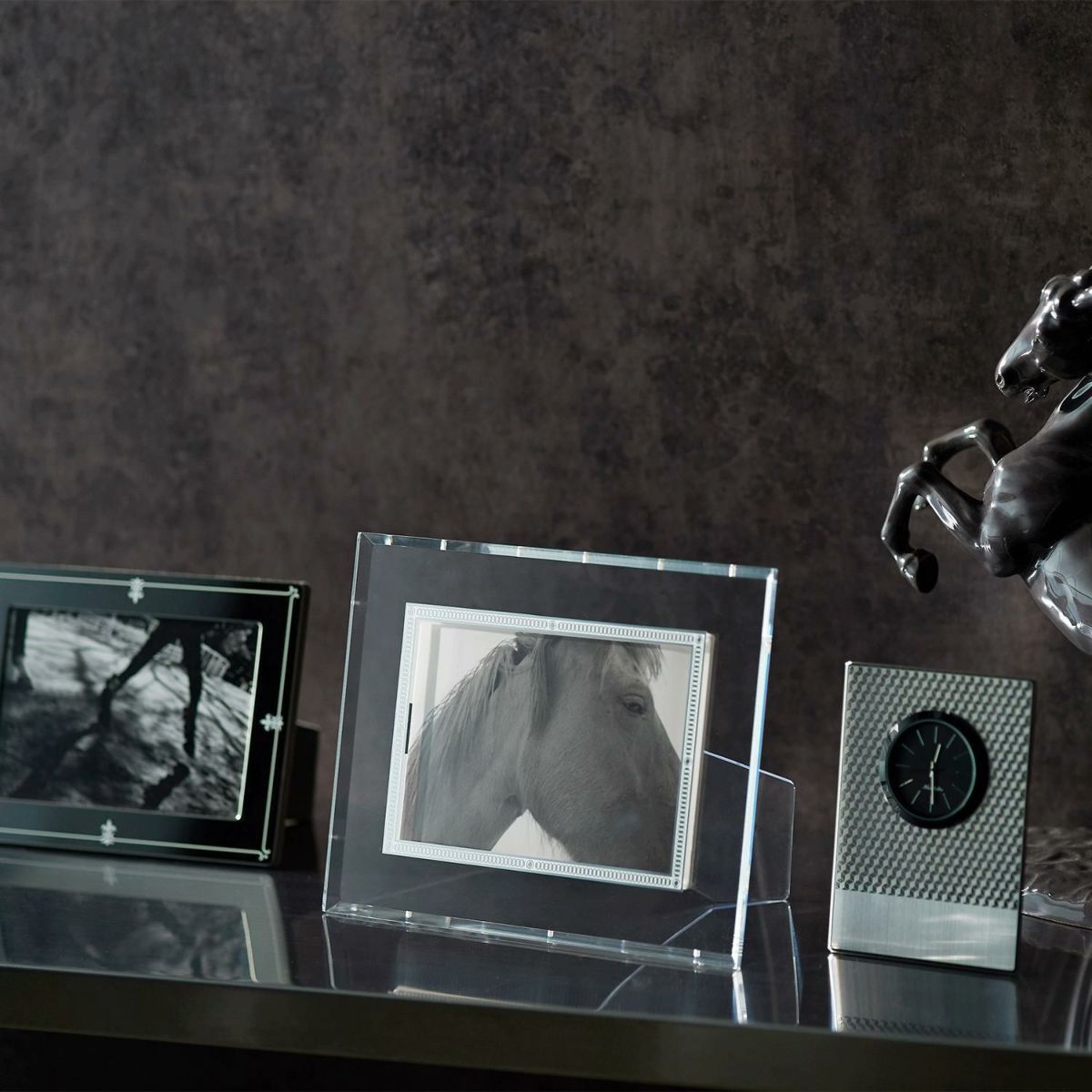 Khung ảnh để bàn Bạch kim Maison Coll Rochelle Platinum (chiều dài 19cm, chiều rộng 15cm) | Noritake Maison Coll MC02 - AC-PH