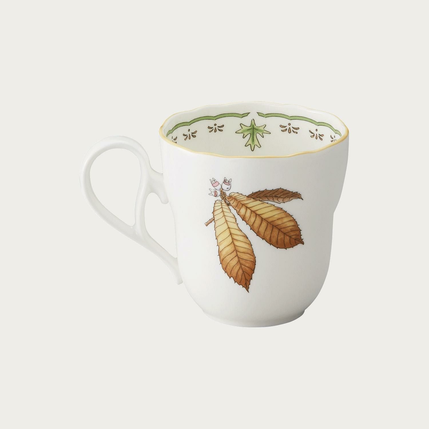 Cốc (ly) uống nước, cà phê dung tích 375ml sứ xương | Noritake Totoro 4924-1L - TT97855
