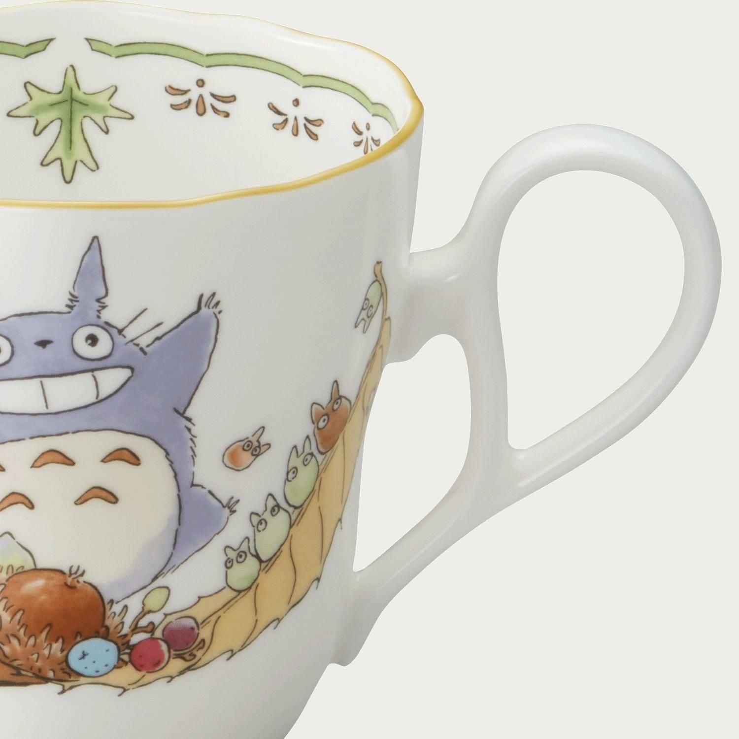 Cốc (ly) uống nước, cà phê dung tích 375ml sứ xương | Noritake Totoro 4924-3L - TT97855