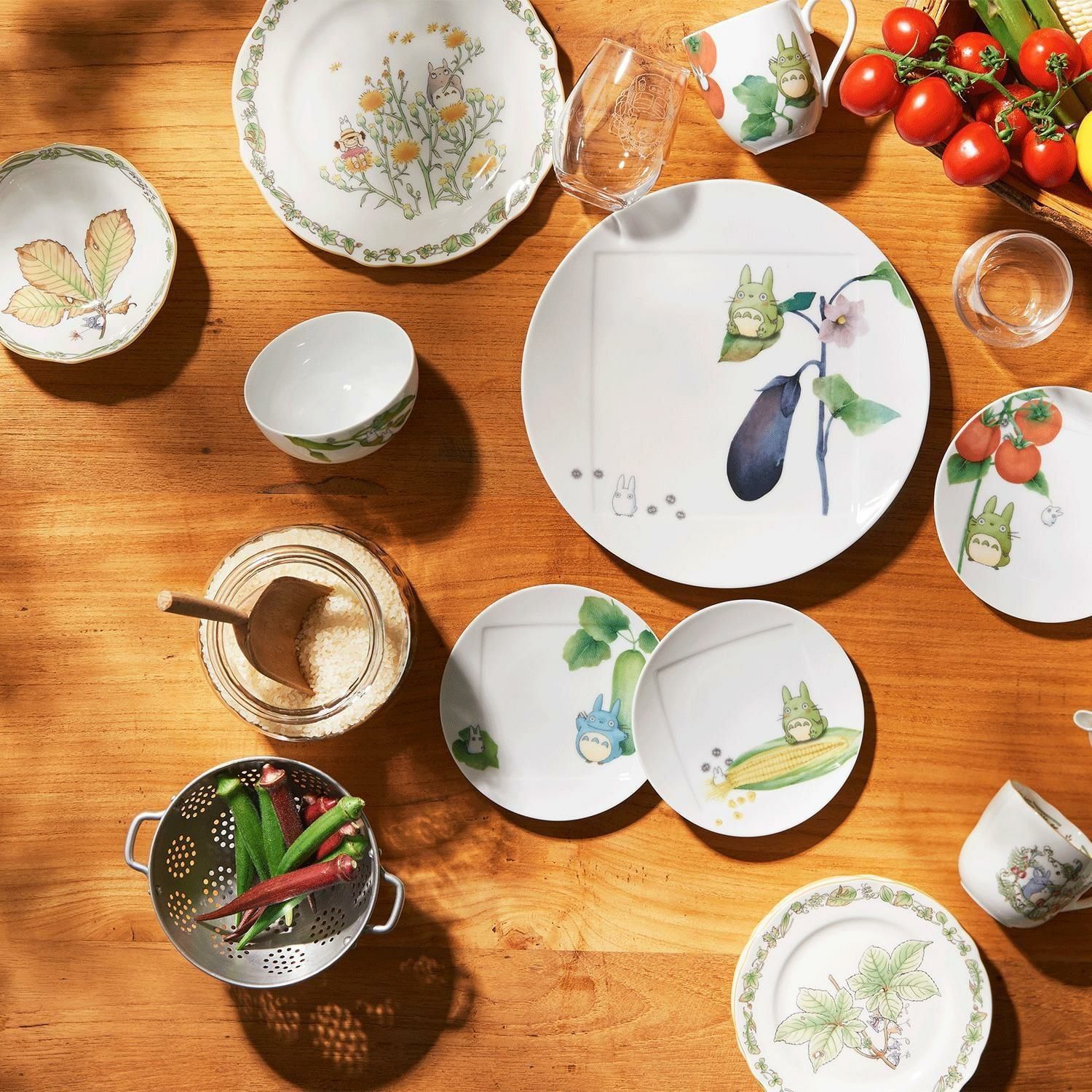 Đĩa tròn cỡ vừa đường kính 22cm sứ xương | Noritake Totoro 4924-4L - TT97811