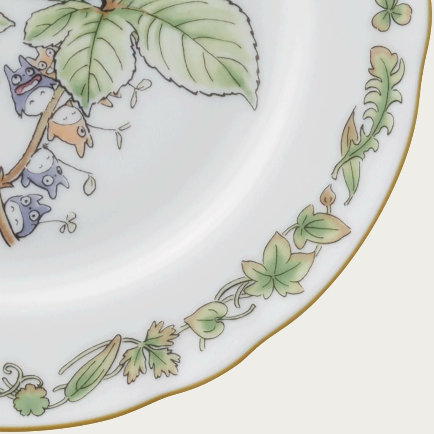 Đĩa tròn cỡ nhỏ đường kính 17cm lót bát (chén) cơm sứ xương | Noritake Totoro 4924-5L - TT97812