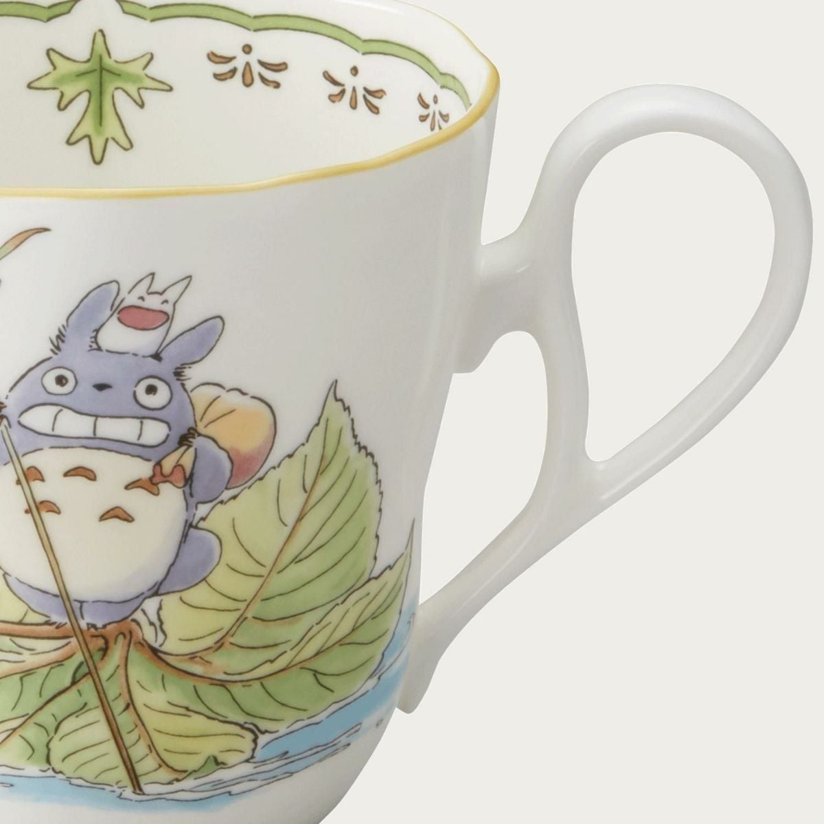Cốc (ly) uống nước, cà phê dung tích 375ml sứ xương | Noritake Totoro 4924-8L - TT97855