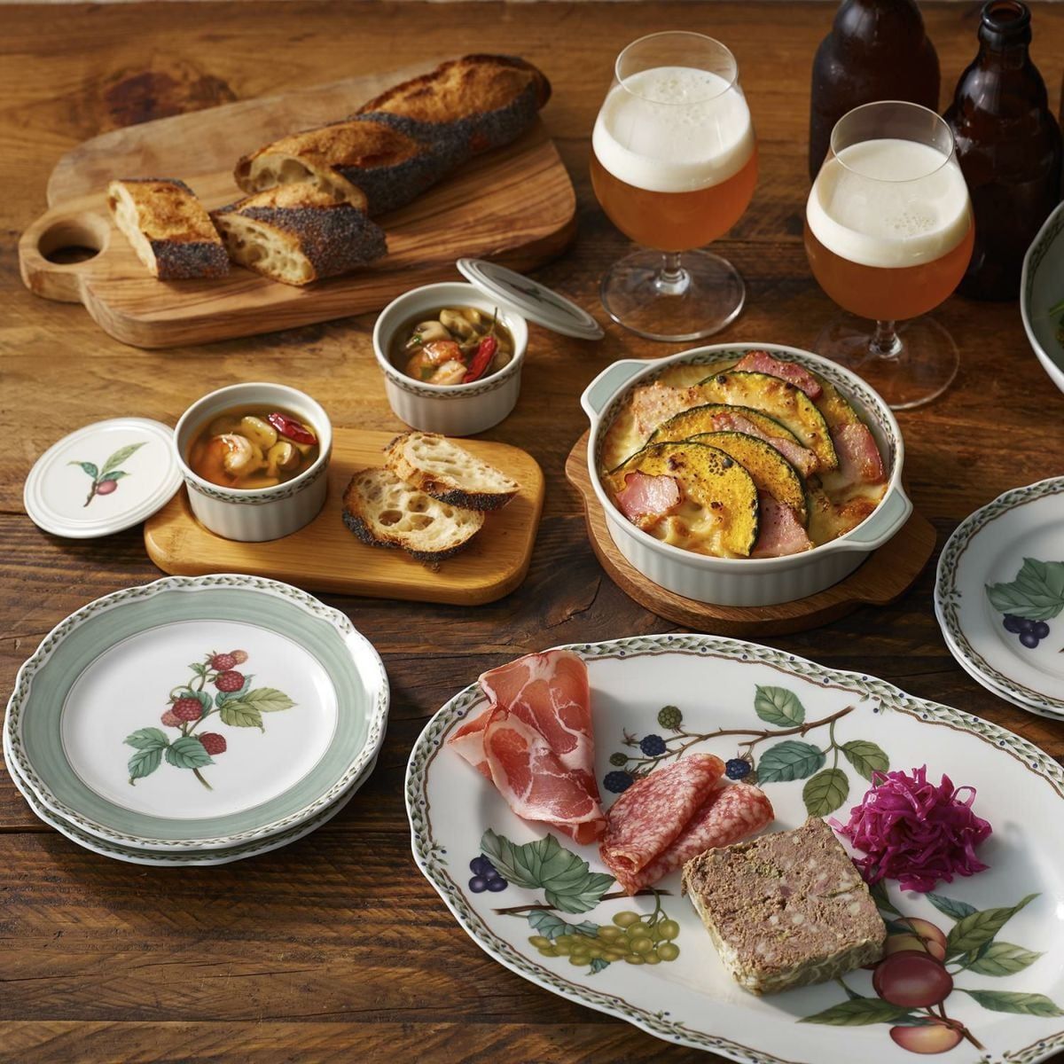 Tượng sứ Thiên Hoàng - Hoàng Hậu triều đại Heian (794 - 1185) Nhật Bản | Noritake Saijiki Collection AC307 - SK2656