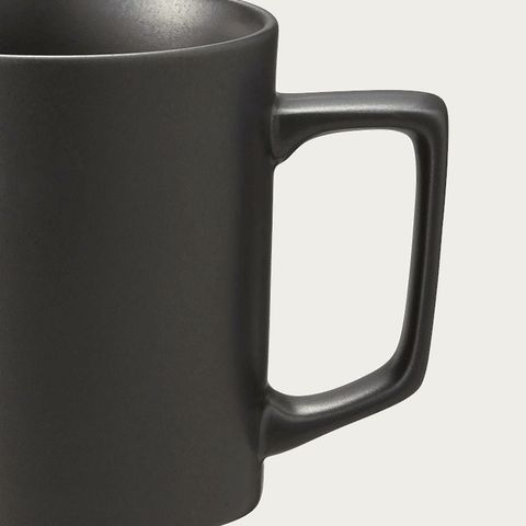  Cốc (ly) uống nước, cà phê màu đen dung tích 335ml sứ trắng Nhật Bản | Noritake Resta 1762-A - 11701A 