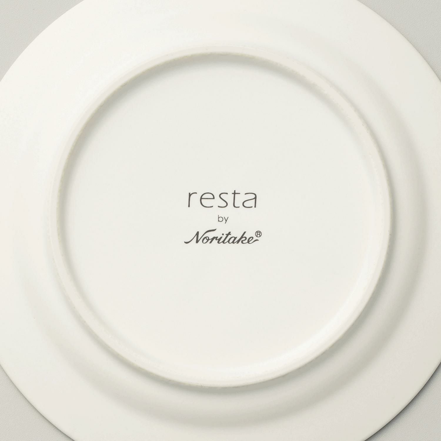 Đĩa tròn cỡ nhỏ đường kính 14cm màu trắng sứ trắng Nhật Bản | Noritake Resta 1762-B - 11704B