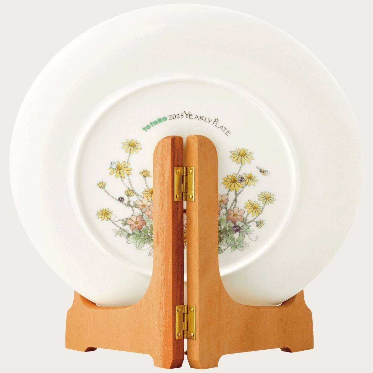 Đĩa tròn cỡ vừa Coupe đường kính 23,2cm sứ xương phiên bản 2025 | Noritake Totoro N-468L - Y50116A