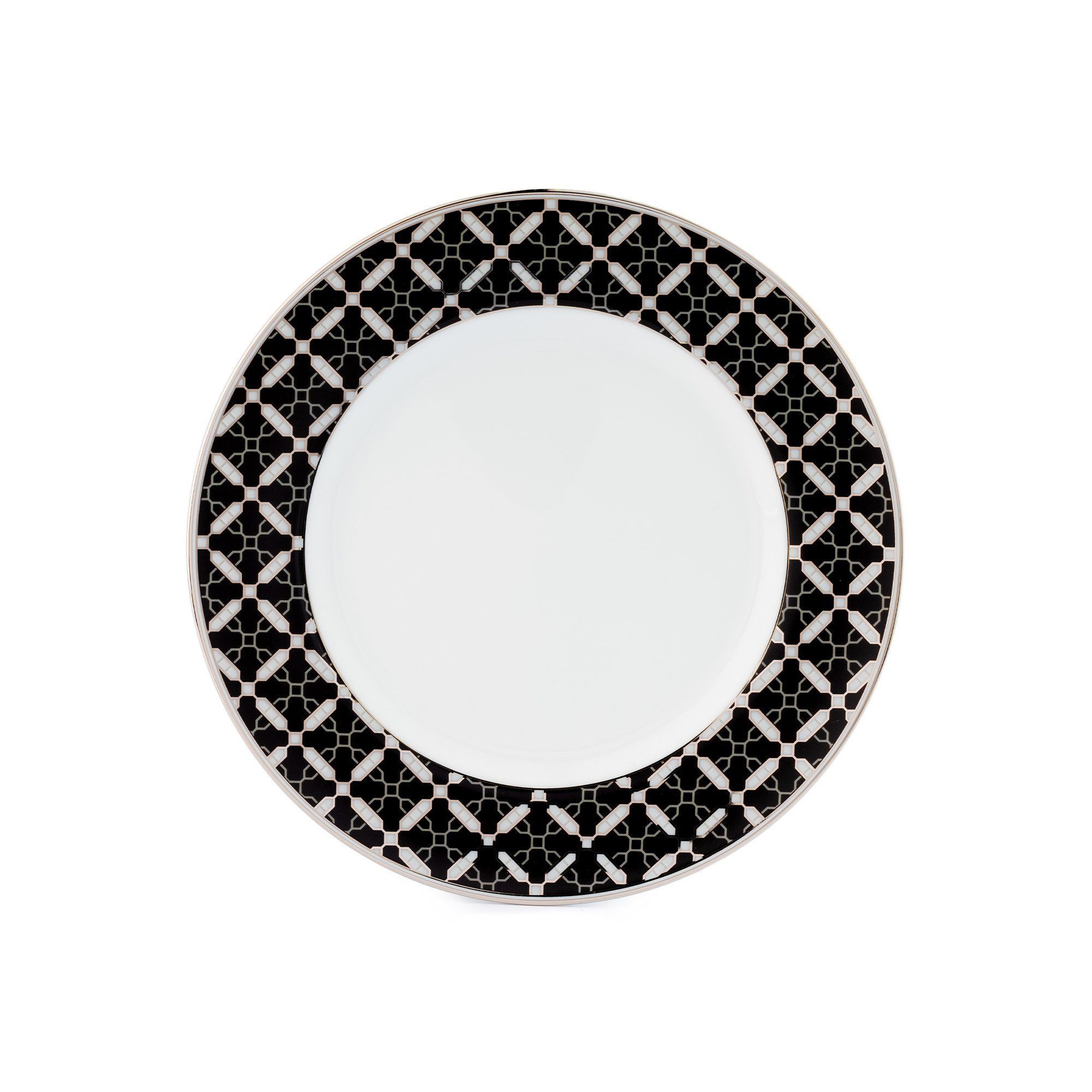 Đĩa tròn cỡ vừa đường kính 21cm sứ trắng | Noritake City Table 1788L - 91011