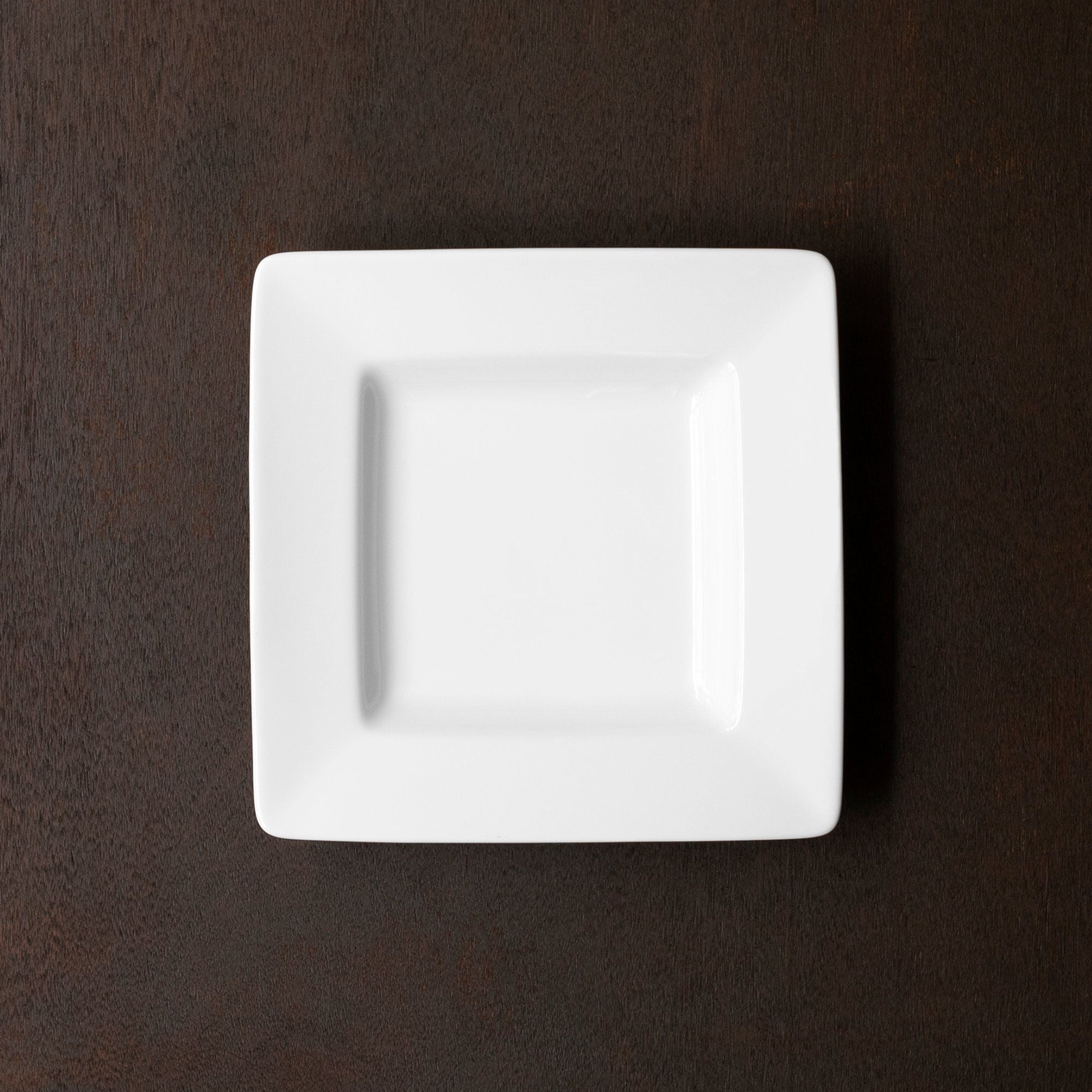 Đĩa vuông cỡ nhỏ cạnh dài 14,5cm sứ trắng | Noritake Art Stage 1609L - 91138