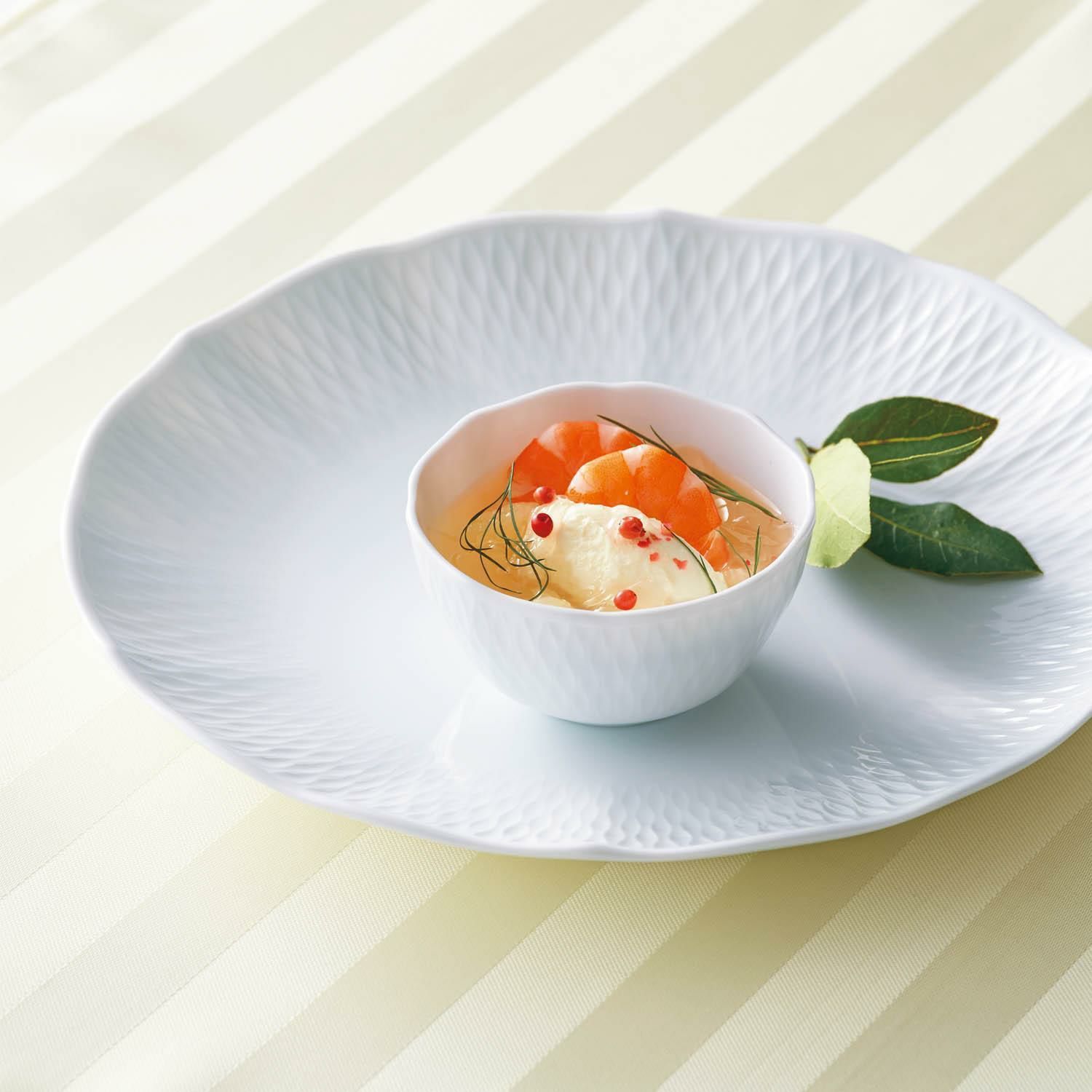 Bát (chén) 8,2cm dung tích 115ml đựng nước chấm, gia vị sứ trắng cao cấp | Noritake Cher Blanc 1655L - 94861