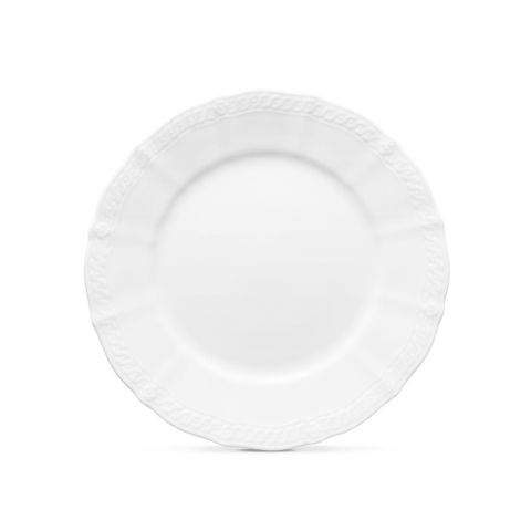  Đĩa tròn cỡ vừa đường kính 21,3cm sứ trắng cao cấp | Noritake Cher Blanc 1655L - 94811 