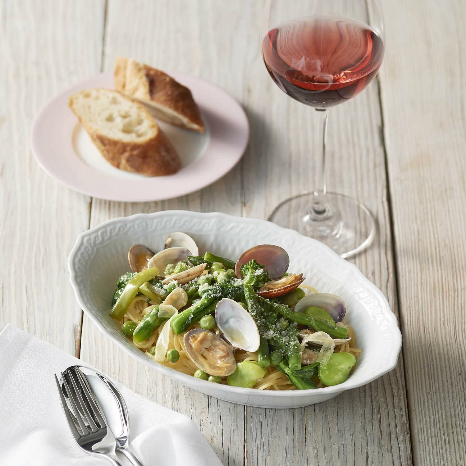 Bát canh (tô canh) Oval dài 25,3cm dung tích 830ml sứ trắng cao cấp | Noritake Cher Blanc 1655L - 94838