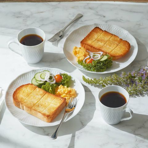  Cốc (ly) uống nước, cà phê dung tích 300ml sứ trắng cao cấp | Noritake Cher Blanc 1655L - T94855 