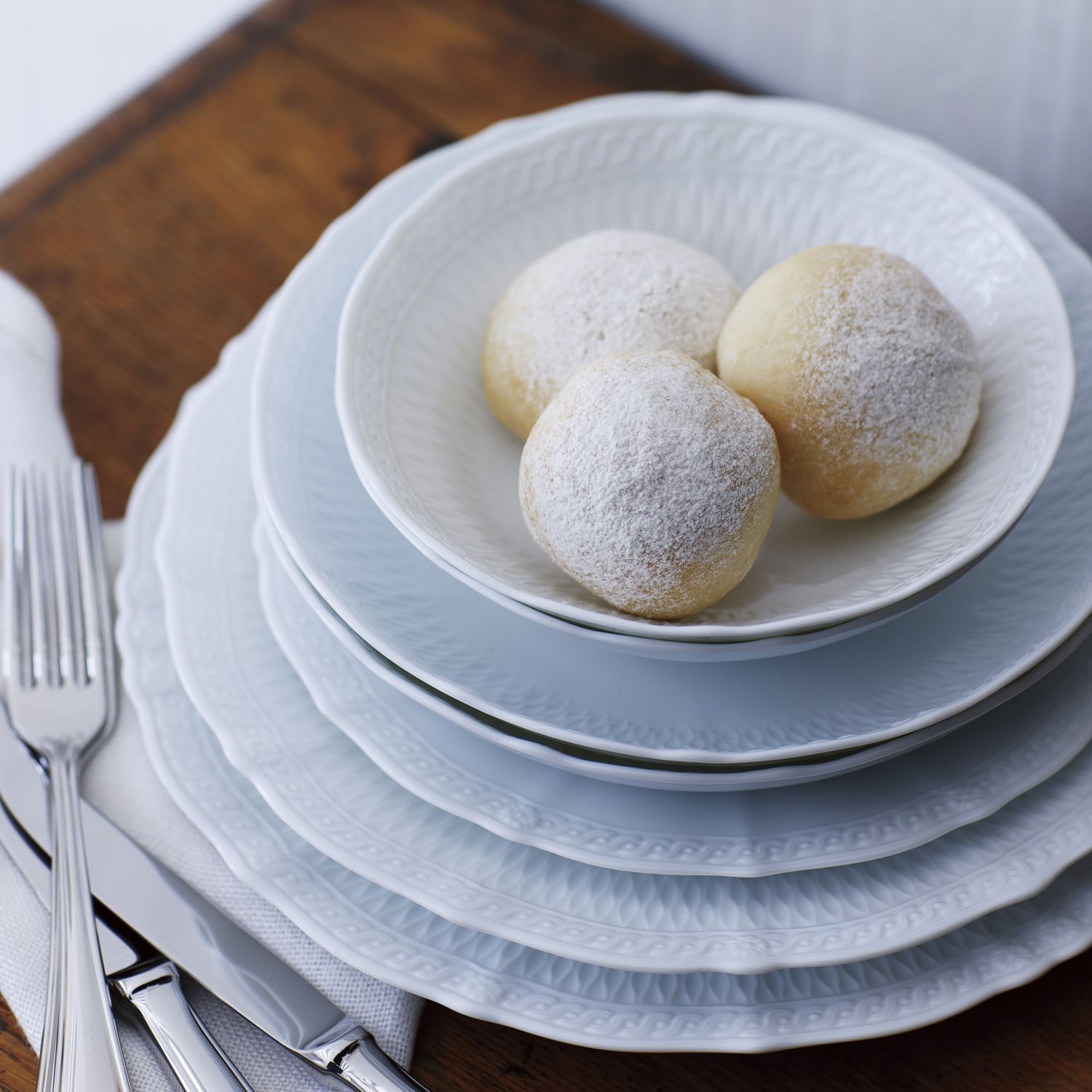 Bát (tô) đa năng dáng loe 17cm dung tích 460ml sứ trắng cao cấp | Noritake Cher Blanc 1655L - 94807