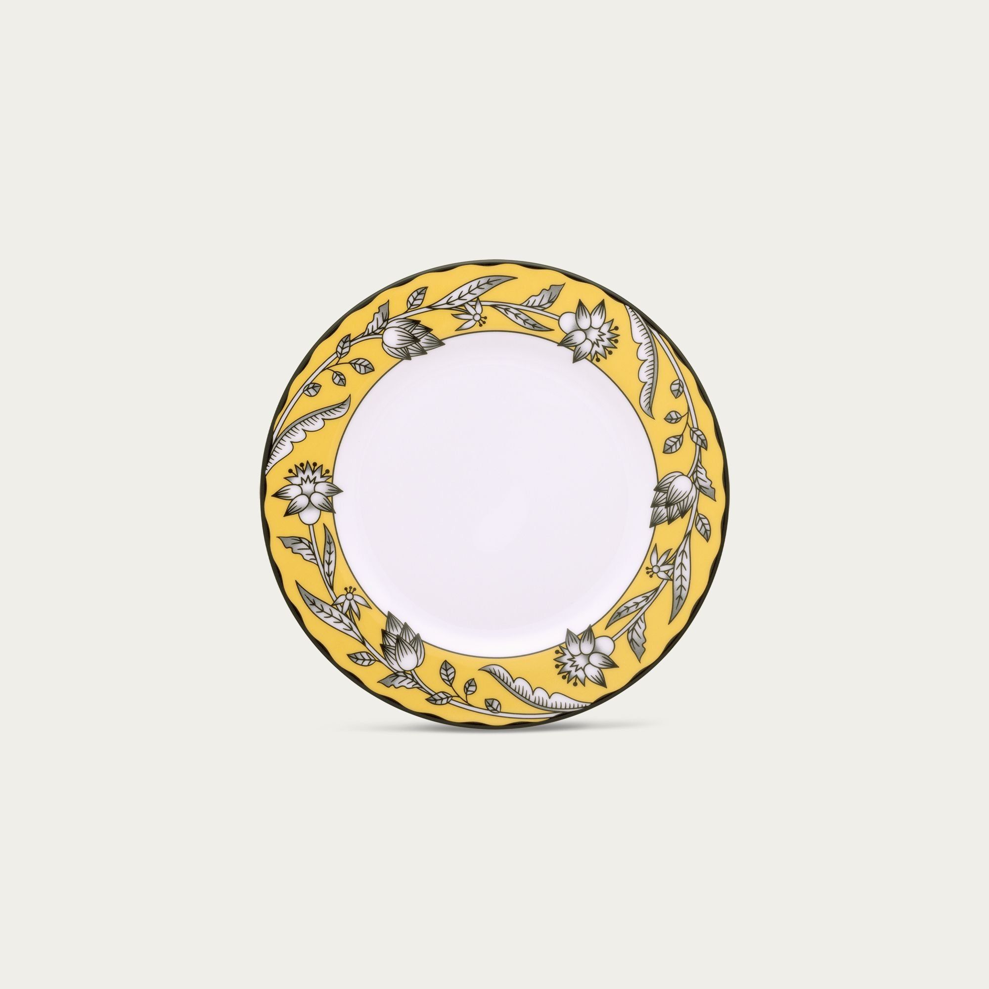 Đĩa tròn cỡ nhỏ đường kính 16,3cm sứ trắng | Noritake Chelsea Estate 1779L - 91012