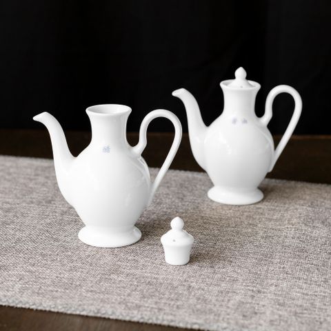  Bình đựng xì dầu, nước mắm dung tích 100ml sứ trắng | Noritake Art Stage 4257L - 91821X 