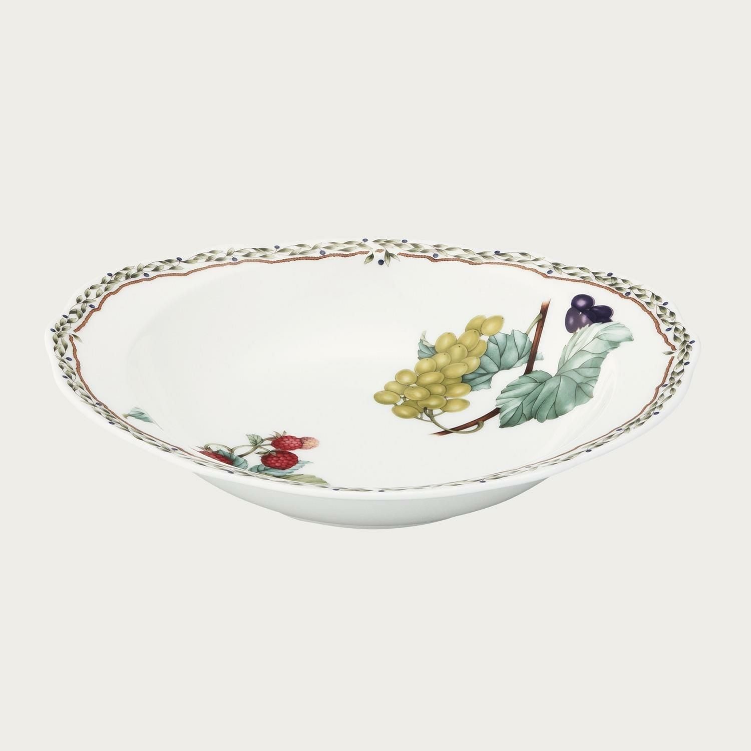Đĩa sâu lòng 26,4cm dung tích 690ml sứ xương | Noritake Orchard Garden 4911L - 97898
