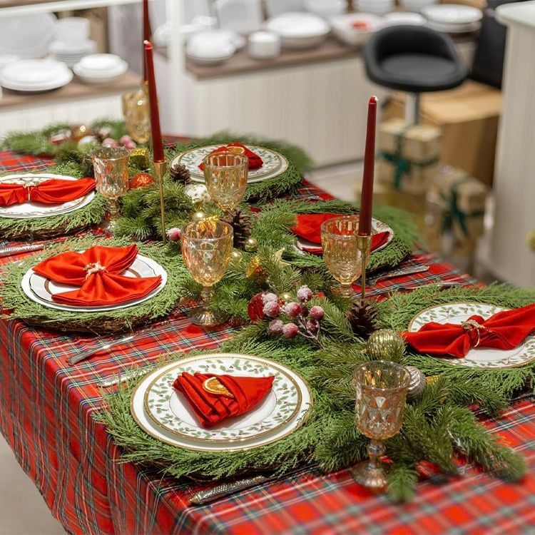 Bộ 4 đĩa tròn cỡ vừa ( loại đặc biệt Holiday ) đường kính 23,4cm | Noritake Rochelle Gold 4796-2L - F004UA