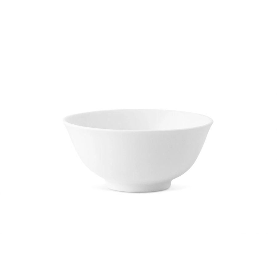 Bát cơm (chén cơm) 11,6cm dung tích 280ml sứ xương | Noritake Plain White 9990L - 50182A