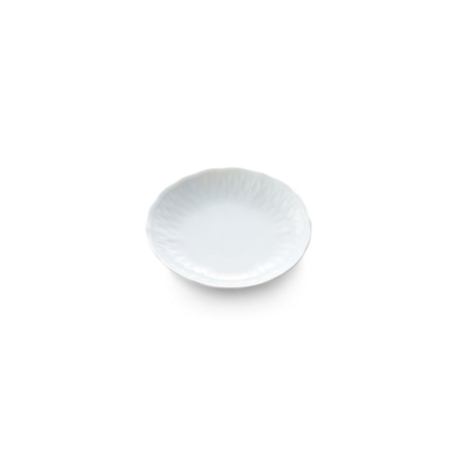 Đĩa tròn 10,1cm đựng nước chấm, gia vị sứ trắng cao cấp | Noritake Cher Blanc 1655L - 94809