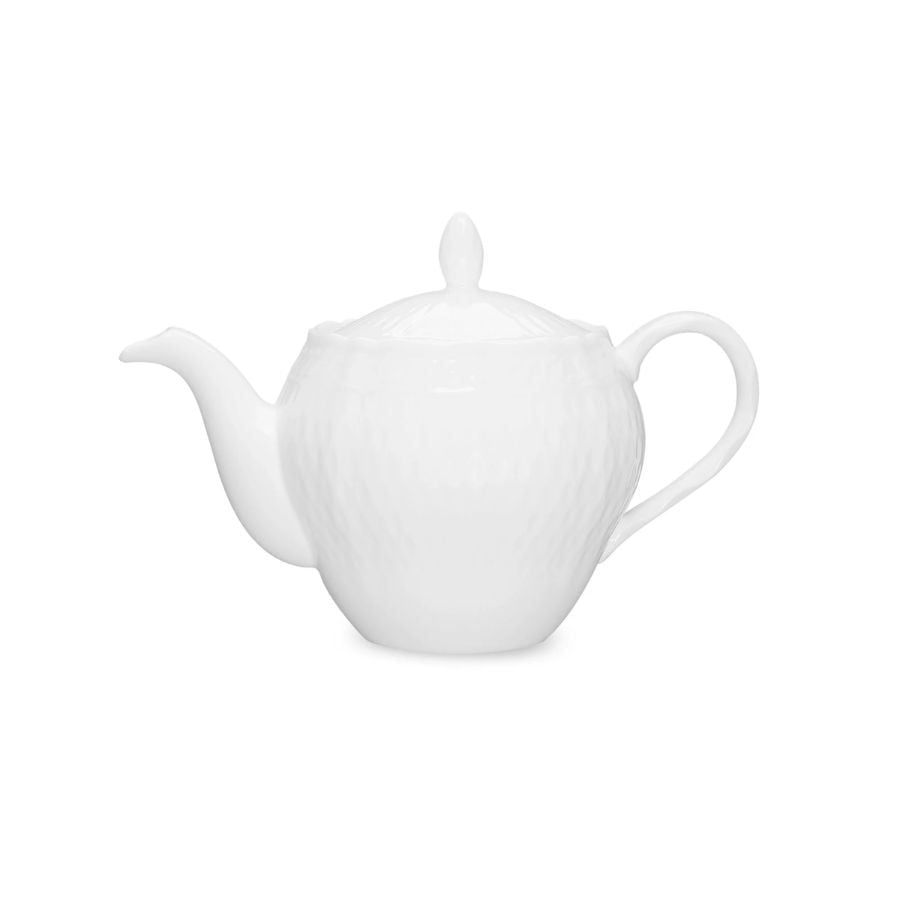 Ấm trà (bình trà) nhỏ dung tích 510ml sứ trắng cao cấp | Noritake Cher Blanc 1655L - 94823