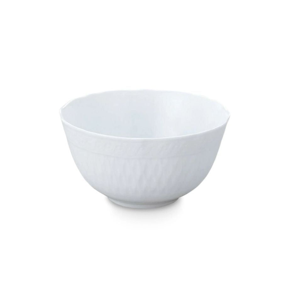 Bát cơm (chén cơm) 11,2cm dung tích 320ml sứ trắng cao cấp | Noritake Cher Blanc 1655L - 94894