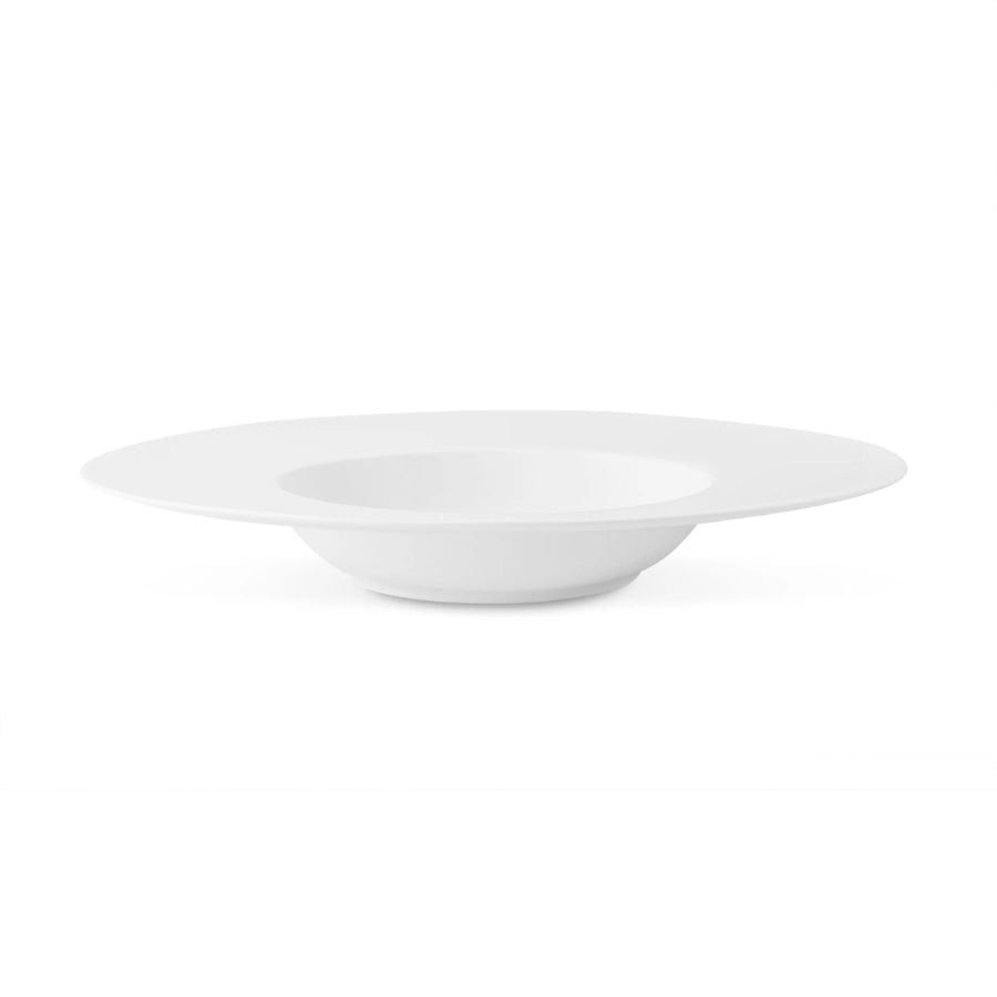Đĩa sâu lòng 28,8cm dung tích 350ml sứ xương | Noritake Plain White 9990L - 97599