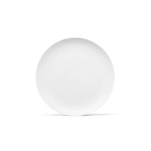  Đĩa tròn coupe cỡ nhỏ đường kính 16,3cm sứ trắng | Noritake Arctic White 4000L - 91513 