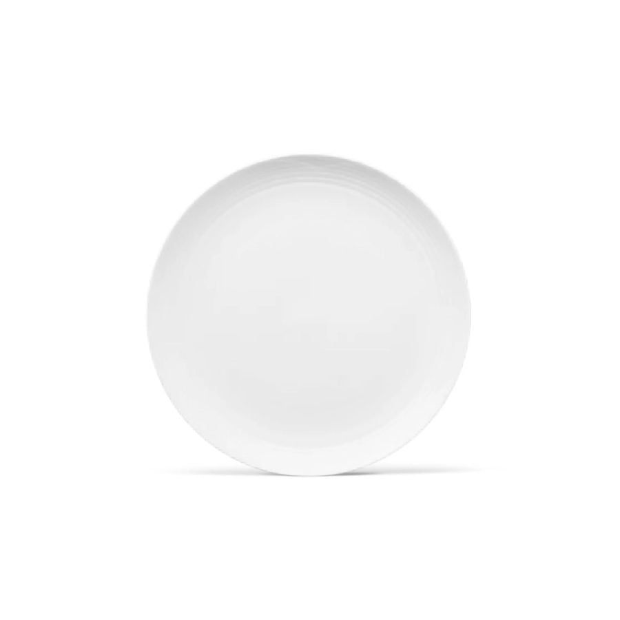 Đĩa tròn coupe cỡ nhỏ đường kính 16,3cm sứ trắng | Noritake Arctic White 4000L - 91513