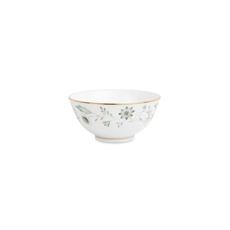 Bát (chén) 10,5cm dung tích 210ml đựng nước chấm, soup sứ xương | Noritake Forever Fields 4950L - 50184A