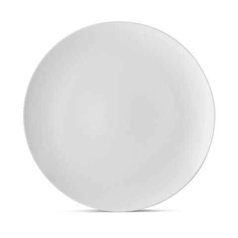 Đĩa tròn coupe cỡ lớn (LG) đường kính 32cm sứ xương | Noritake Plain White 9990L - 97506 