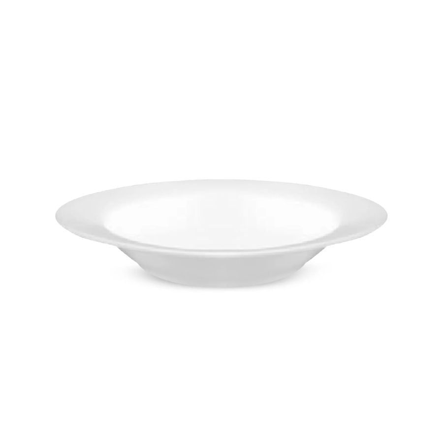 Đĩa sâu lòng 23cm dung tích 340ml sứ trắng | Noritake Arctic White 4000-1L - 91498