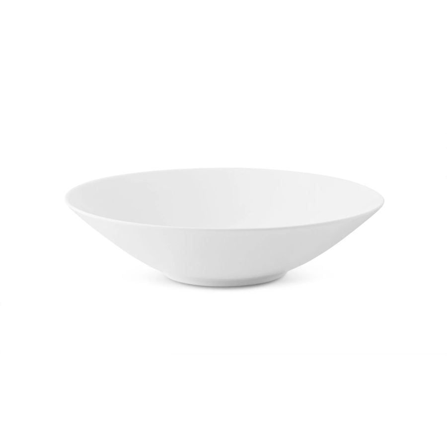 Bát (tô) đa năng dáng loe 20,7cm dung tích 750ml sứ xương | Noritake Plain White 9990L - 97507