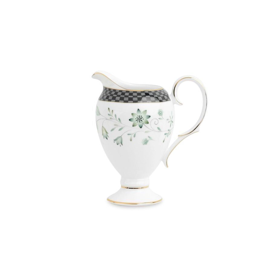 Bình (hũ) đựng sữa dung tích 240ml sứ xương | Noritake Forever Fields 4950L - 50728A