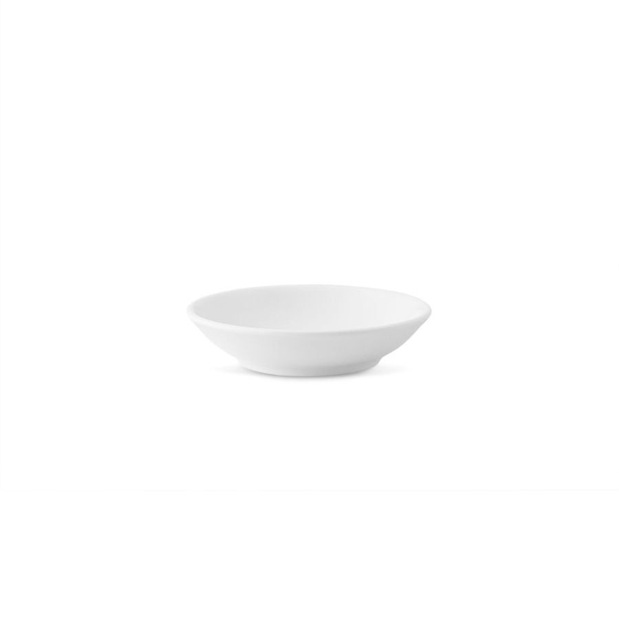 Đĩa tròn 9,7cm đựng nước chấm, gia vị sứ xương | Noritake Plain White 9990L - 59714A