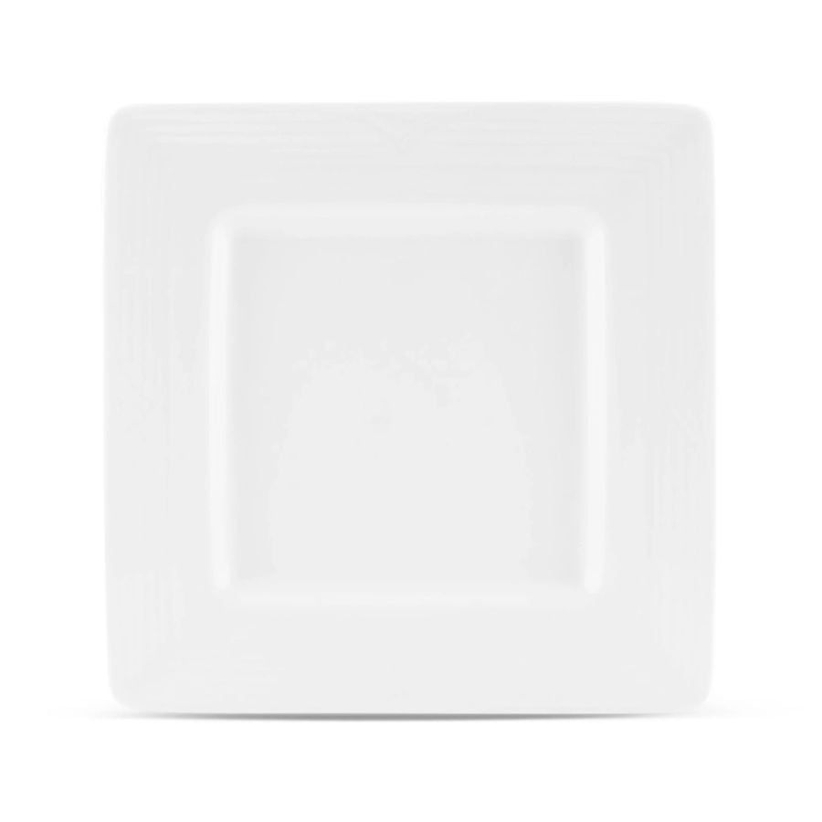 Đĩa vuông cỡ vừa cạnh dài 20,2cm sứ trắng | Noritake Arctic White 4000L - 91503