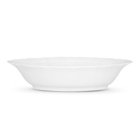  Bát canh (tô canh) Oval dài 25,3cm dung tích 830ml sứ trắng cao cấp | Noritake Cher Blanc 1655L - 94838 