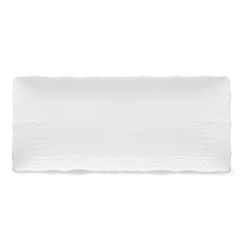  Đĩa hình chữ nhật dài 27cm sứ trắng cao cấp | Noritake Cher Blanc 1655L - 94800 