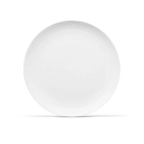  Đĩa tròn coupe cỡ vừa đường kính 24cm sứ trắng | Noritake Arctic White 4000L - 91522 