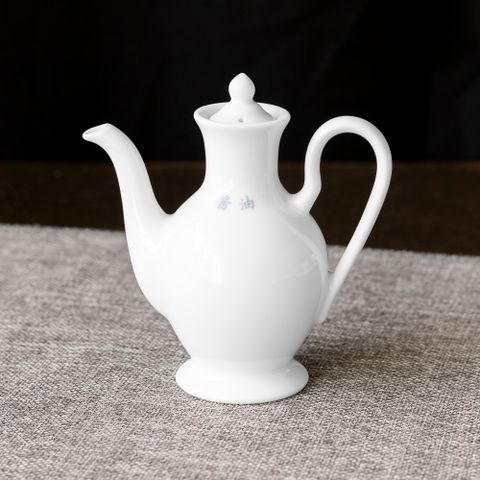  Bình đựng xì dầu, nước mắm dung tích 100ml sứ trắng | Noritake Art Stage 4257L - 91821X 