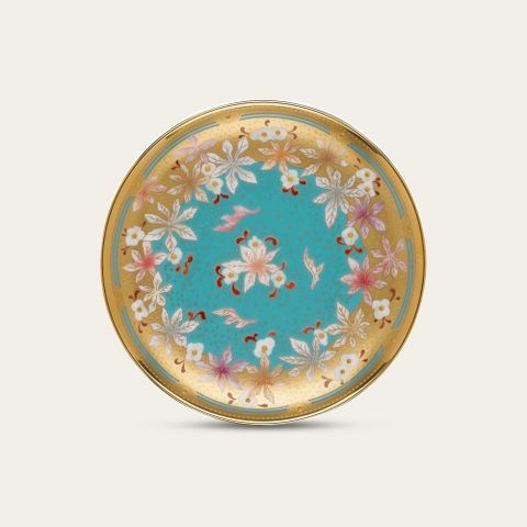  Đĩa tròn cỡ nhỏ đường kính 18cm sứ xương Nhật Bản | Noritake Wabana 4662-2J - T50115 