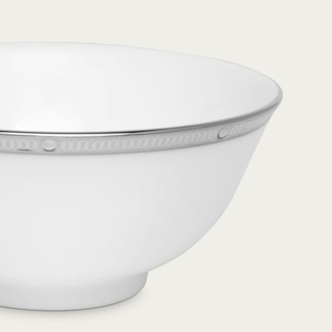  Bát (chén) 10,5cm dung tích 210ml đựng nước chấm, soup | Noritake Rochelle Platinum 4795L - 50184A 