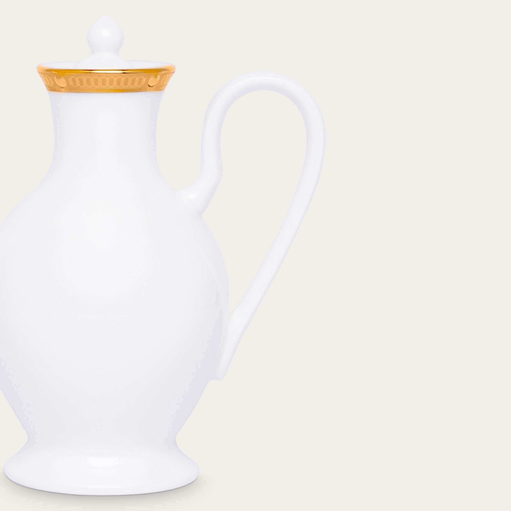 Bình đựng nước chấm dung tích 105ml sứ xương | Noritake Rochelle Gold 4796L - 50121A