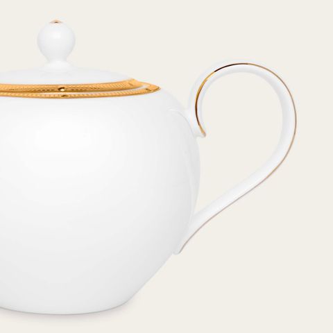  Ấm trà (bình trà) nhỏ dung tích 650ml sứ xương | Noritake Rochelle Gold 4796L - 97284 