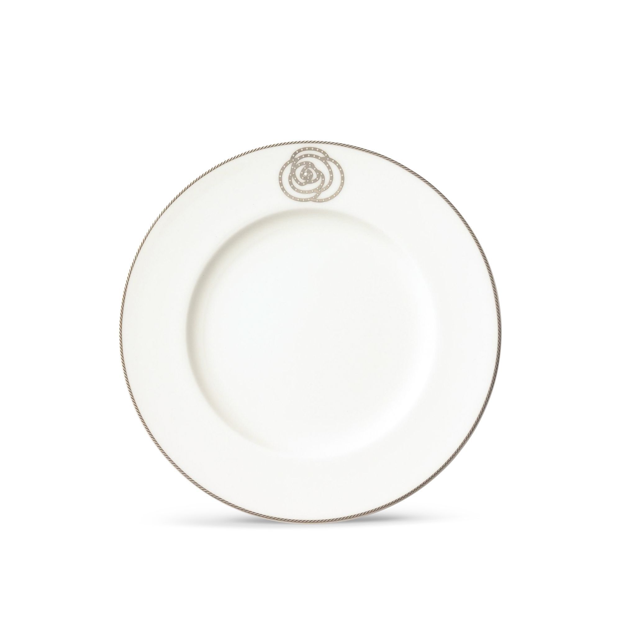 Đĩa tròn cỡ vừa (đặc biệt - Trắng) đường kính 24,5cm sứ xương | Noritake Aidan 4867-2L - 97316