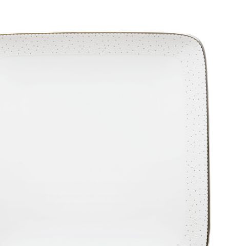  Đĩa vuông cỡ lớn cạnh dài 27cm sứ xương | Noritake Broome Street 4913L - 97318 